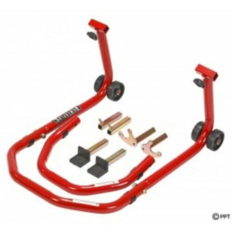 Paddockstand , motorstandaard Powerplus Tools voor- of achte