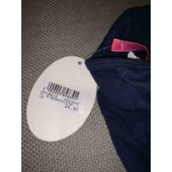 Persival jurk jurkje 104 110 blauw blauwe navy zomerjurk