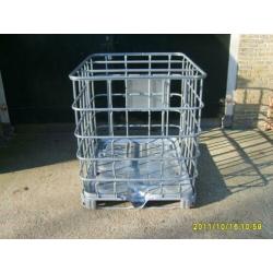 1000 liter kratten ibc kooien houtkrat container'