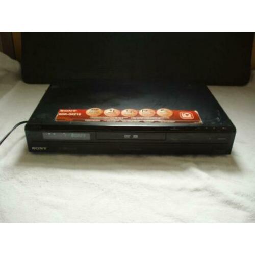 Sony DVD-recorder type RDR-GX210 Zwart ( izgs ) Digital Out