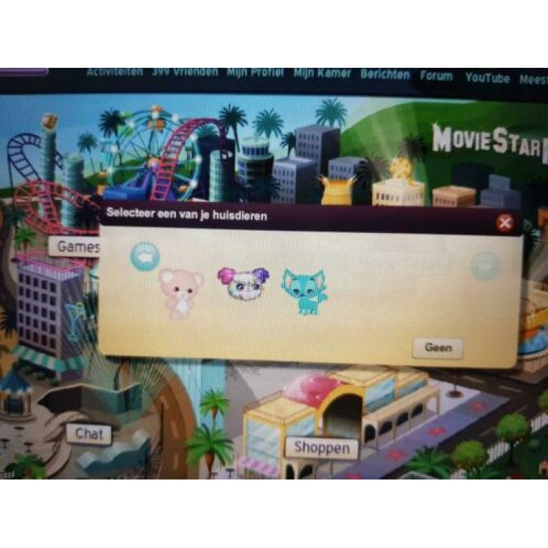 MovieStarPlanet account ?