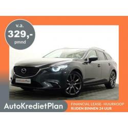 Mazda 6 Sportbreak 2.0 SkyActiv-G 165 GT-M Leer, Navi, Xenon