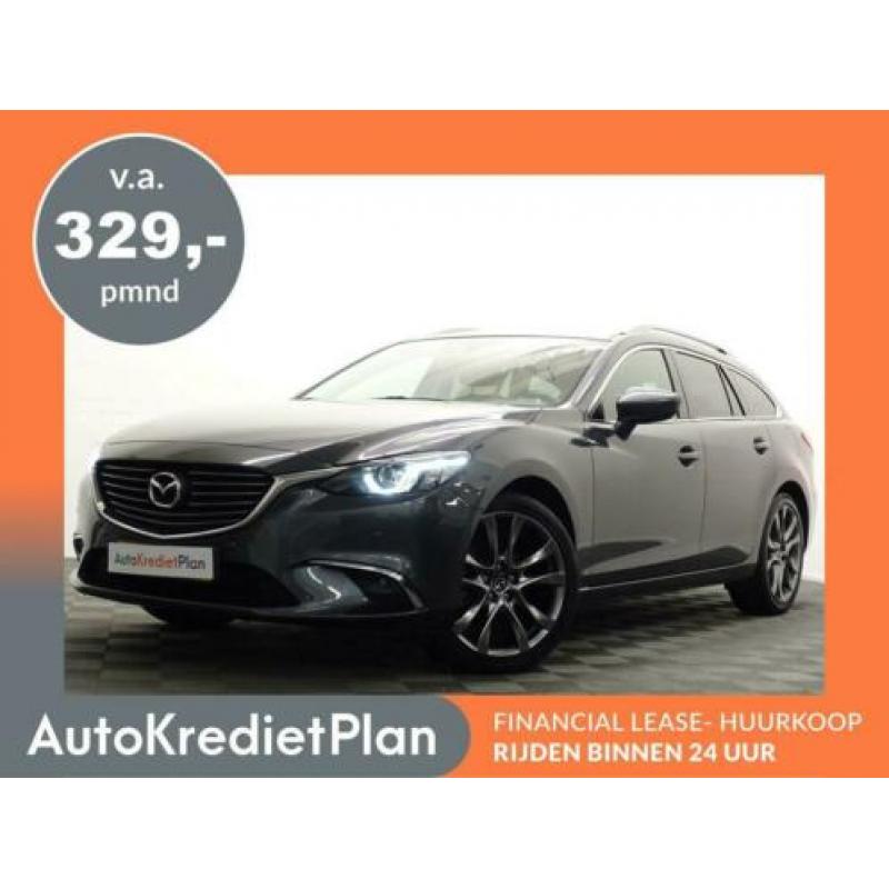 Mazda 6 Sportbreak 2.0 SkyActiv-G 165 GT-M Leer, Navi, Xenon