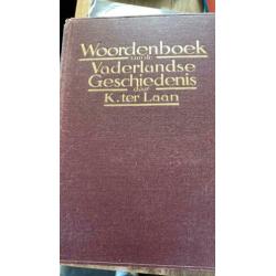 woordenboek van de Vaderlandse Geschiedenis K. ter Laan 1939