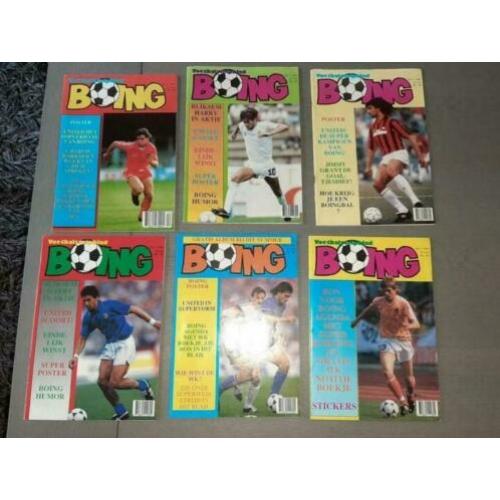boing strip voetbalstripblad 1989 1990 strips stripboek