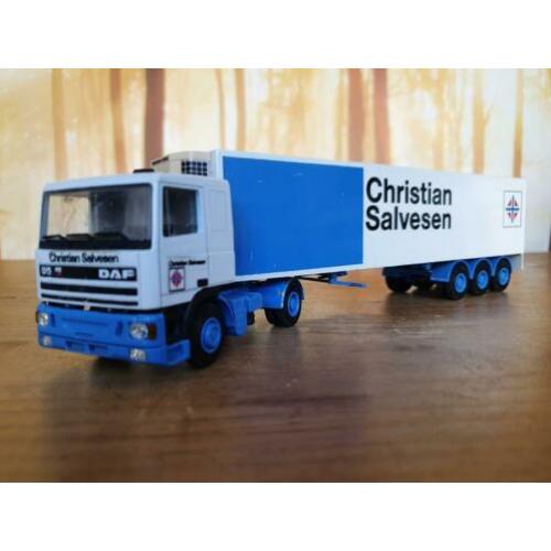 Lion Car Daf 95 Christian Salvesen Koeltrailer 1:50