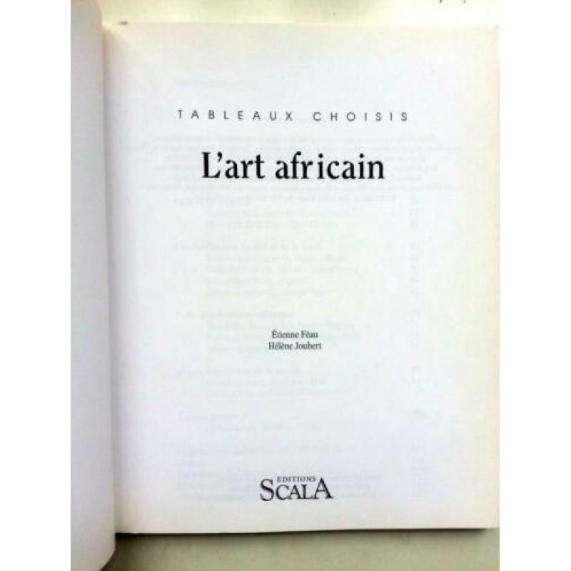 Étienne Féau & Hélene Joubert - L' art africain (FRANSTALIG)