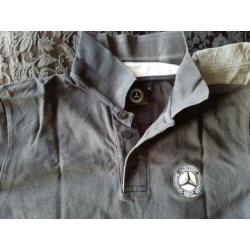 Te koop, 2 originele Mercedes polo shirts maat M.