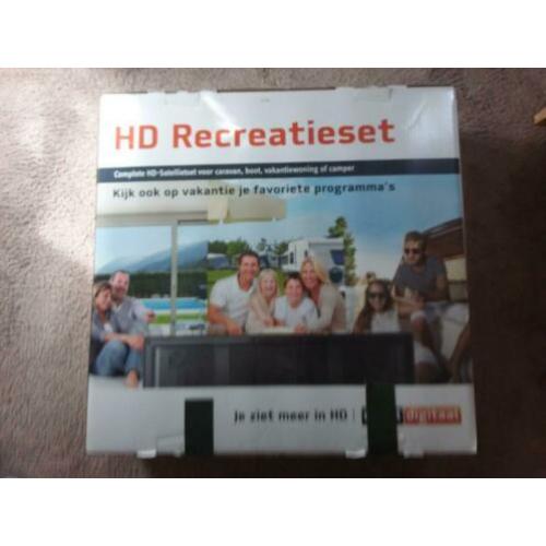 HD Schotel antenne recreatie set.