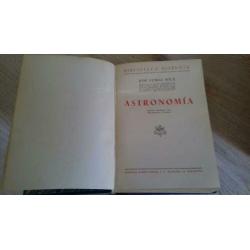 Year 1943 Astronomia Por Jose Comas Sola + Fold out maps