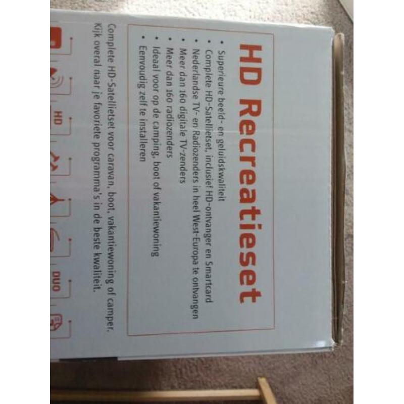 HD Schotel antenne recreatie set.