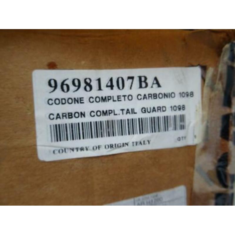 Carbon Ducati Performance Kont Ducati 848 - 1098 - 1198