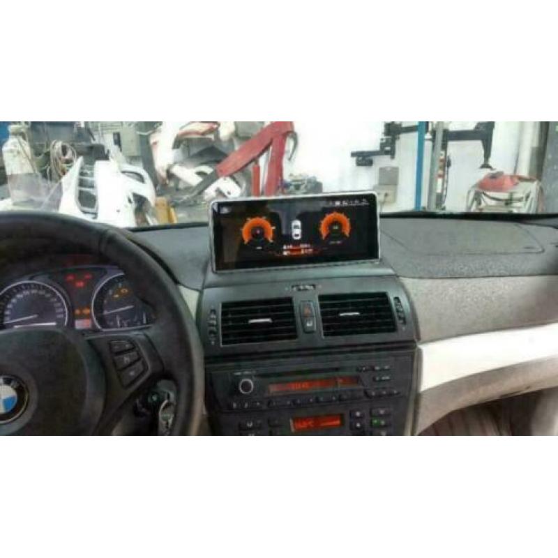 BMW X3 E83 navigatie android 9.0 wifi dab+ carplay octacore