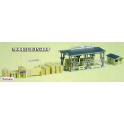 Auhagen HO 11353 - Houthandel "Span & Co"