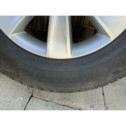 Volkswagen velgen 5x120 incl. Banden 16 inch