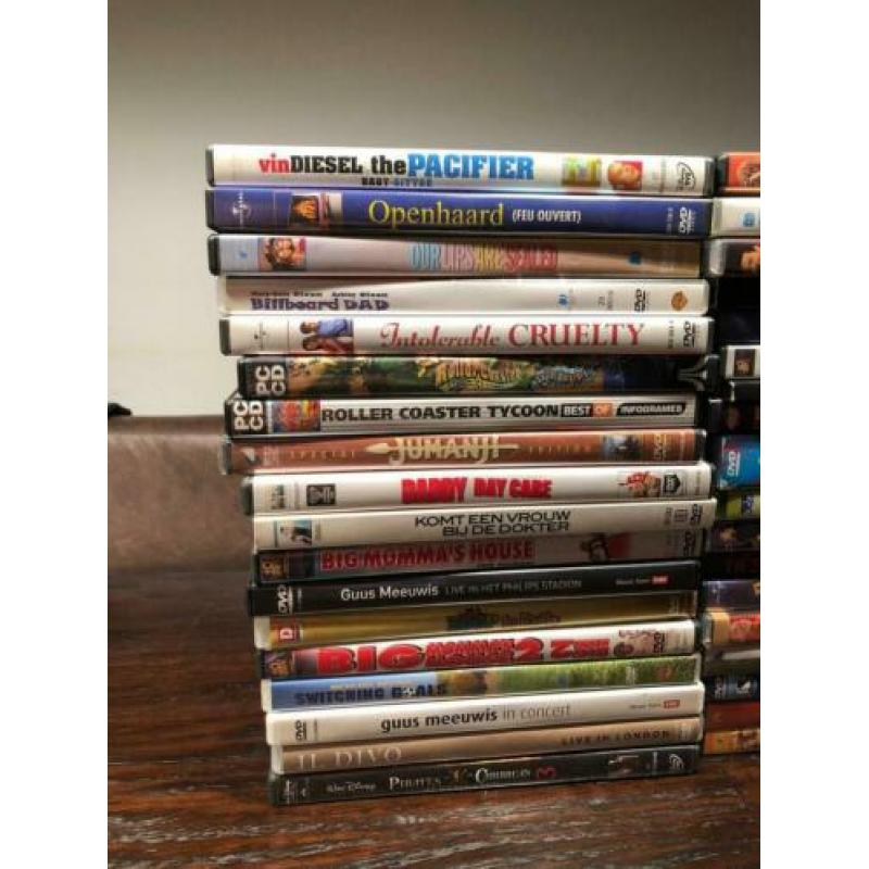 DVD PAKKET Corona isolatie vertier! 90 x, allerlei genres!