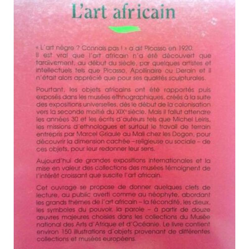 Étienne Féau & Hélene Joubert - L' art africain (FRANSTALIG)