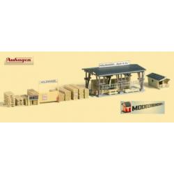 Auhagen HO 11353 - Houthandel "Span & Co"