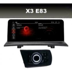 BMW X3 E83 navigatie android 9.0 wifi dab+ carplay octacore