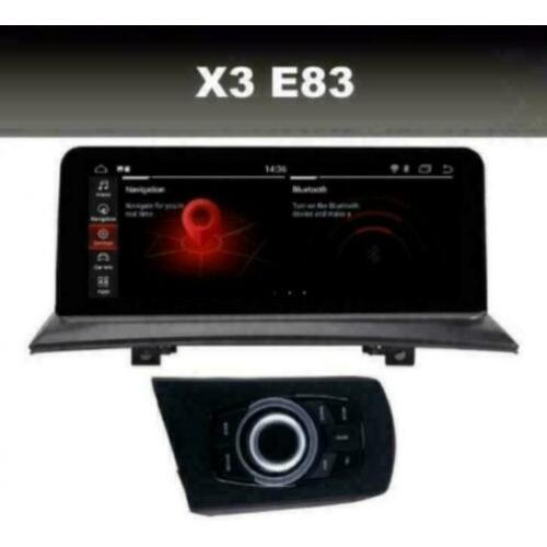 BMW X3 E83 navigatie android 9.0 wifi dab+ carplay octacore