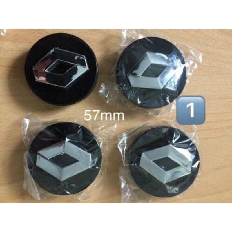 Naafdoppen Renault naafkappen 57 mm 60 mm