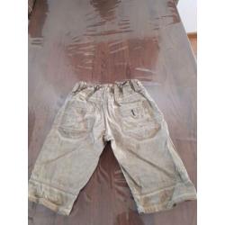 Gave korte broeken shorts maat 140