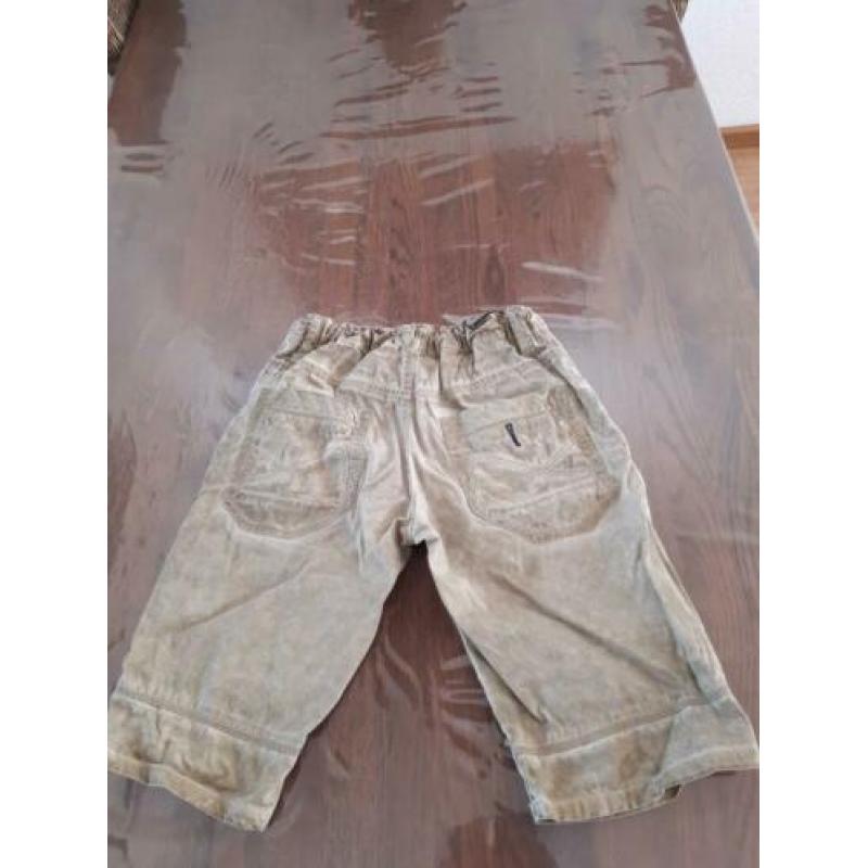 Gave korte broeken shorts maat 140