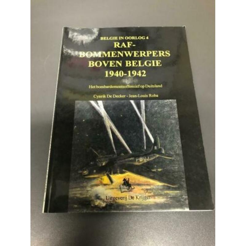 RAF bommenwerpers boven Belgie 1942 1943