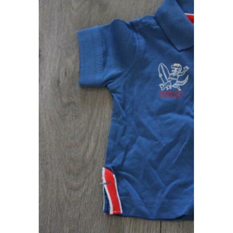 Blauw jongen shirtje FRENDZ, maat 62, NIEUW! (M9)