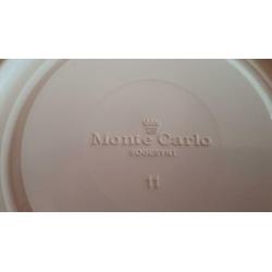 RETRO | Monte Carlo | 6 kunststof bordjes | ø 15 cm