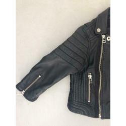 Goosecraft leren bikerjack junior