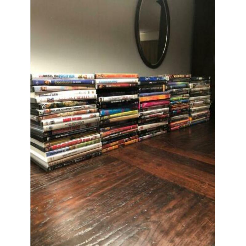 DVD PAKKET Corona isolatie vertier! 90 x, allerlei genres!