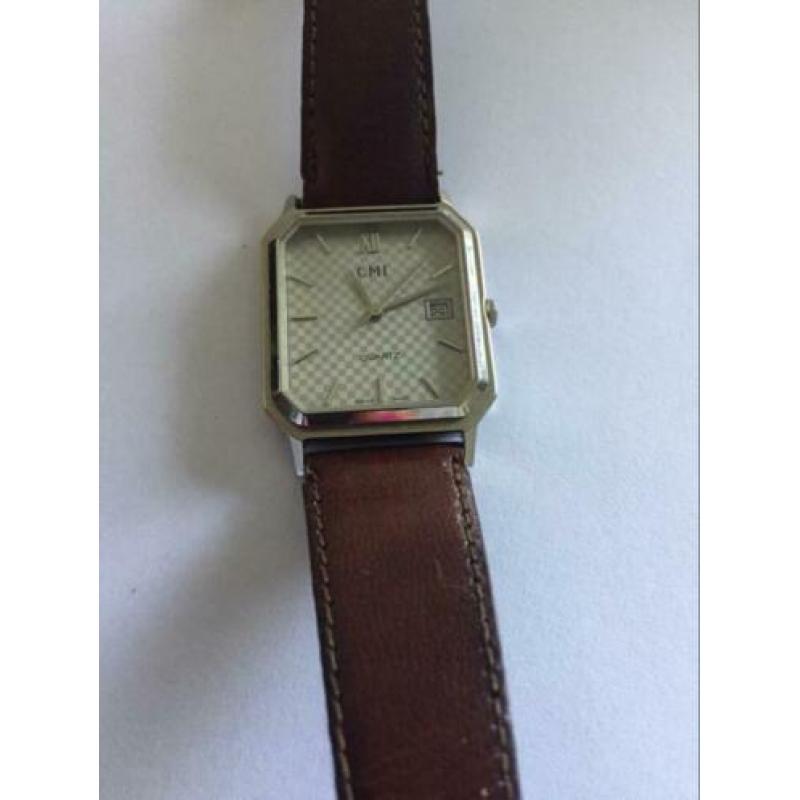 CMI Swiss horloge,Vintage,zeer goede staat,werkt prima