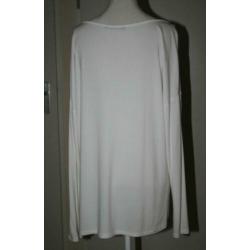 Jean Paul witte shirt blouse 40 M fijn kwalitatieve stof