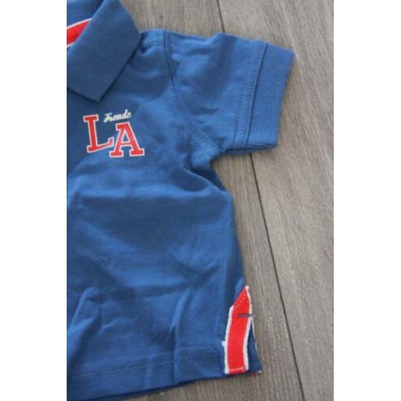 Blauw jongen shirtje FRENDZ, maat 62, NIEUW! (M9)