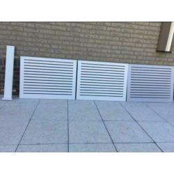 3x radiator ombouwpanelen Chester 80 x 60 cm NIEUW