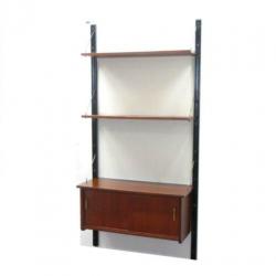 Vintage retro wandsysteem boekenkast boekenrek jaren '60 '70