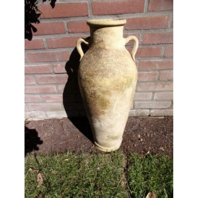 6 mediterrane kruiken & potten - binnen buiten tuindecoratie