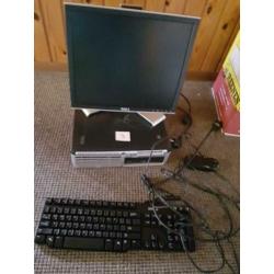 partij van 4 stuks dell/hp computers