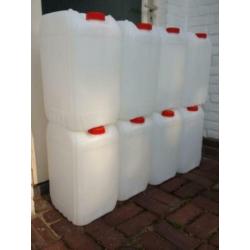 Jerrycans 25 Liter UN-GEKEURD Jerrycan alle aantallen verzen
