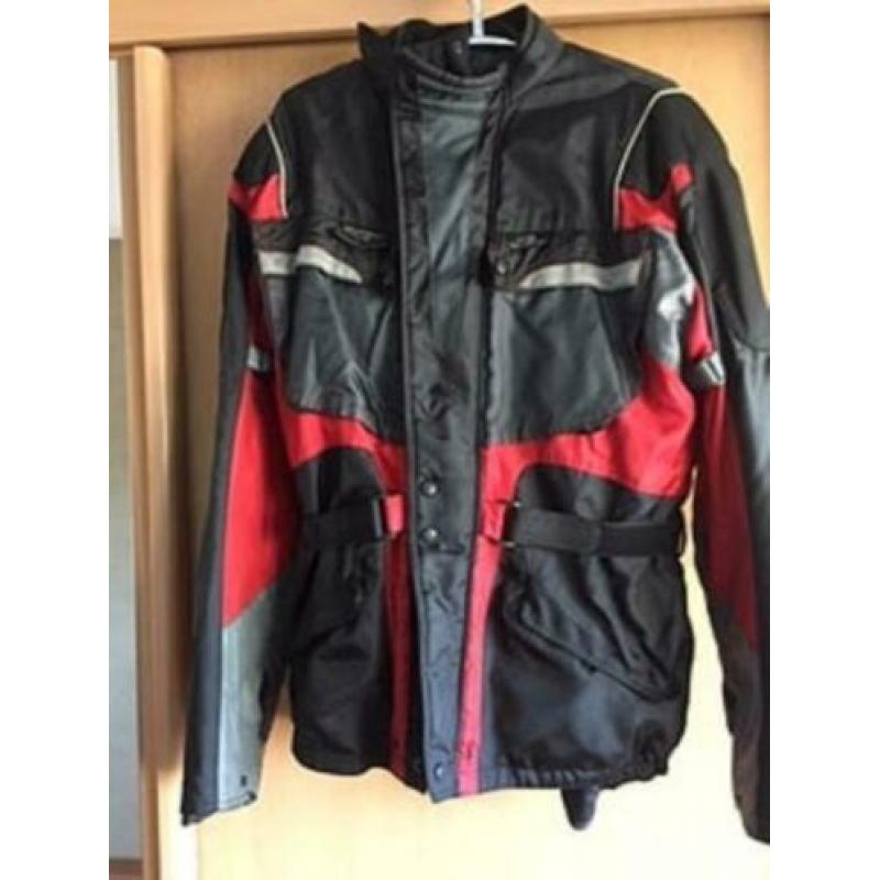 Motorjas revenger xl zwart / rood