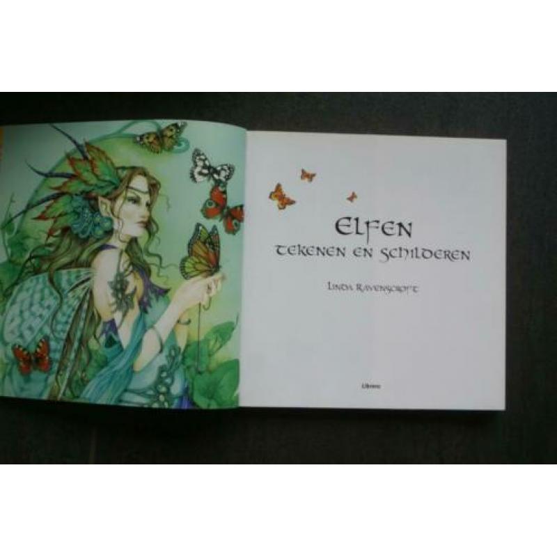 ELFEN.. Teken- en Schildertechnieken..... Linda Ravenscroft.