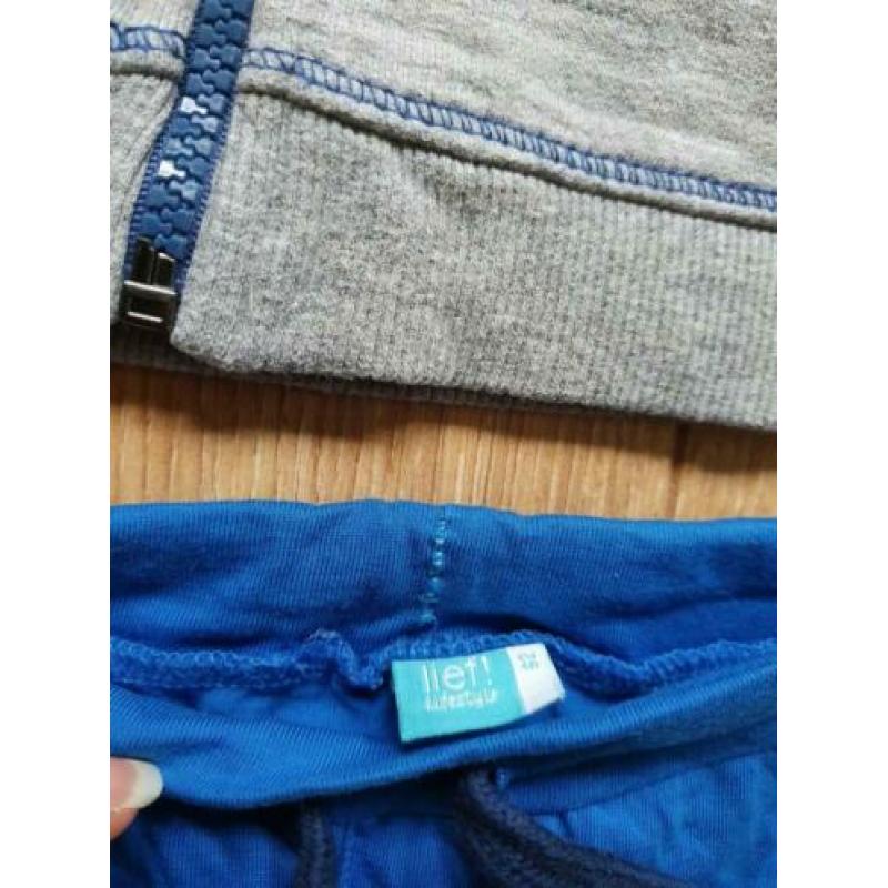 Broek 2x, vest lief, maat 62