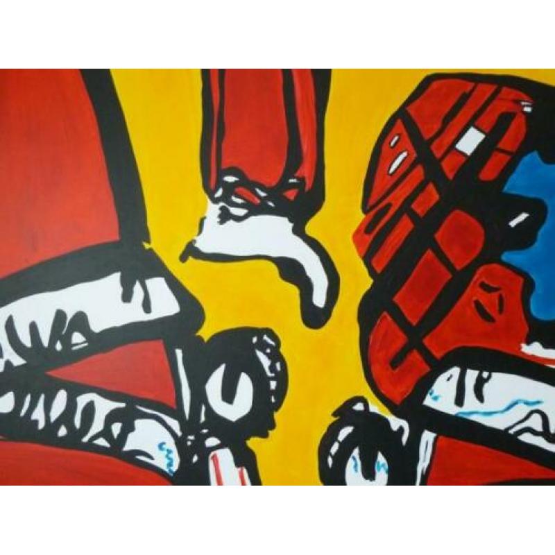 Triggerd apart herman brood stijl
