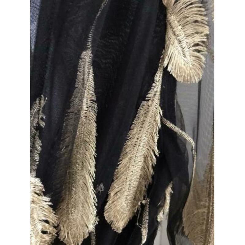Jutka & Riska jumpsuit maat S zwart en goud