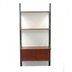 Vintage retro wandsysteem boekenkast boekenrek jaren '60 '70