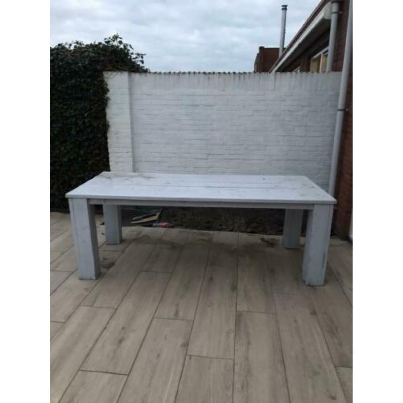 Steigerhouten buitentafel 220x100cm