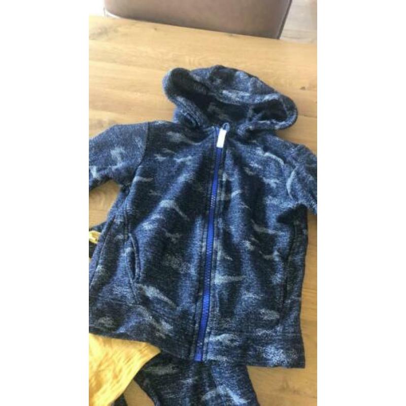 Setje kleding jongen nop 104 110 116