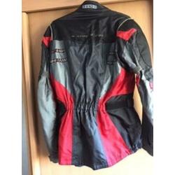 Motorjas revenger xl zwart / rood