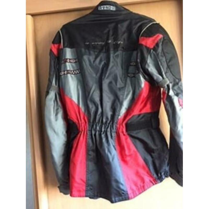 Motorjas revenger xl zwart / rood